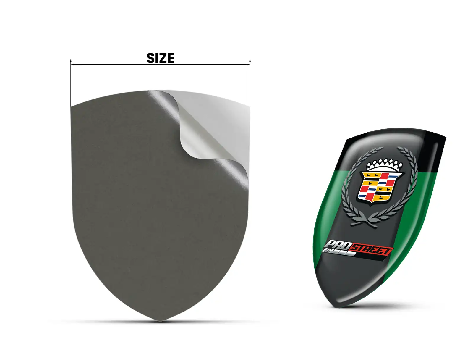 Cadillac Emblema Interior Estilo Drift Insignias Cúpula Premium